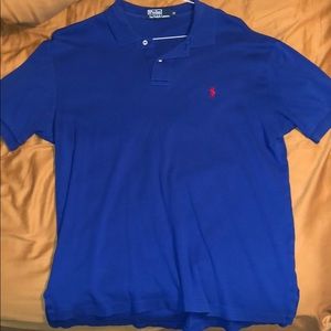 Blue polo